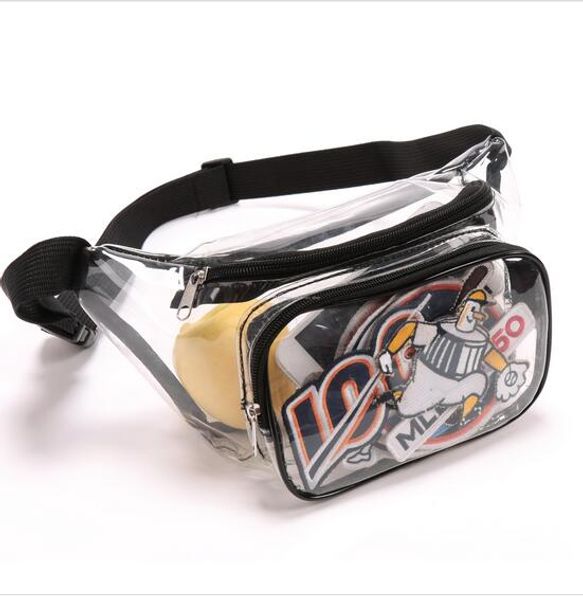 19 20 fanny pack, adjustable waist bag withextra external pocket, clear bag with strong zipper, for football stadium, Black;white
19 20 fanny pack, adjustable waist bag withextra external pocket, clear bag with strong zipper, for football stadium, Black;white