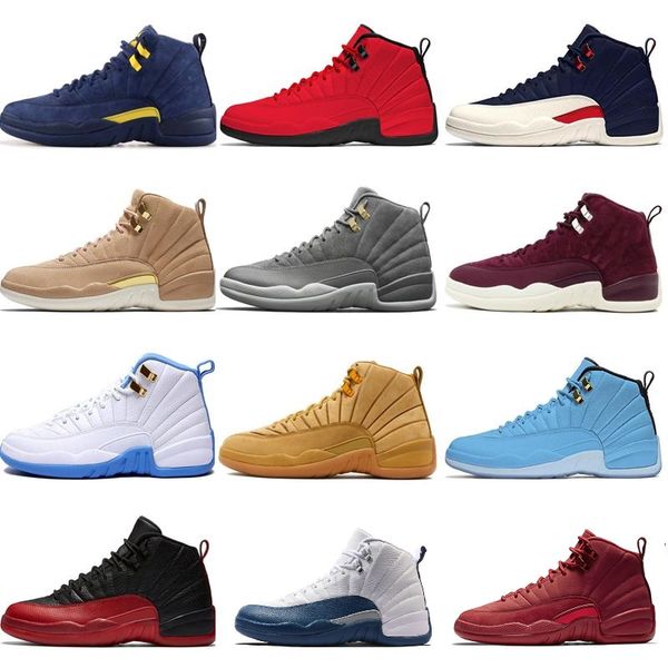 with box winterized 12 michigan black wntr suede 12s mens basketball shoes retro white grey designer jumpman sneakers
with box winterized 12 michigan black wntr suede 12s mens basketball shoes retro white grey designer jumpman sneakers