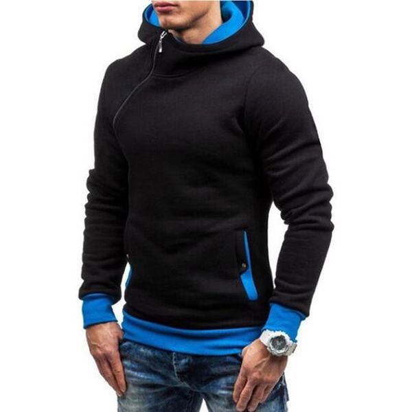 fashion hit color hooded sweatshirt men autumn spring fleece hoodies diagonal zipper fitness hoody pullovers poleron hombre, Black
fashion hit color hooded sweatshirt men autumn spring fleece hoodies diagonal zipper fitness hoody pullovers poleron hombre, Black