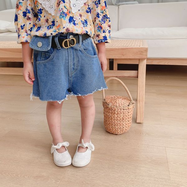 zmmlp children's clothing 2020 summer clothes girls' women's fashionable style shorts medium and small and jeans children, Blue
zmmlp children's clothing 2020 summer clothes girls' women's fashionable style shorts medium and small and jeans children, Blue