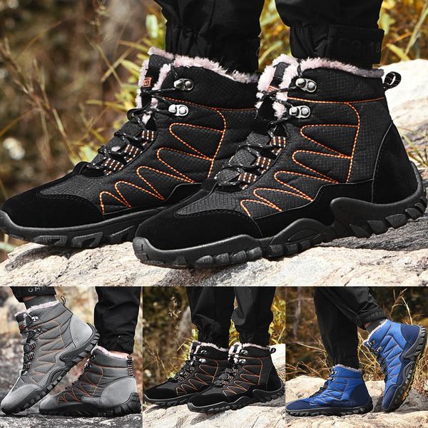 men shoes casual outdoor tube velvet male footwear wear non-slip boots tooling breathable boots men ankle shoes, Black
men shoes casual outdoor tube velvet male footwear wear non-slip boots tooling breathable boots men ankle shoes, Black