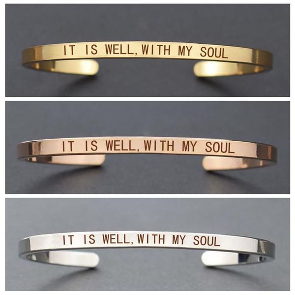wisdom bible verse it is well with my soul bracelet engraved bible copper alloy bangle prayer, White
wisdom bible verse it is well with my soul bracelet engraved bible copper alloy bangle prayer, White