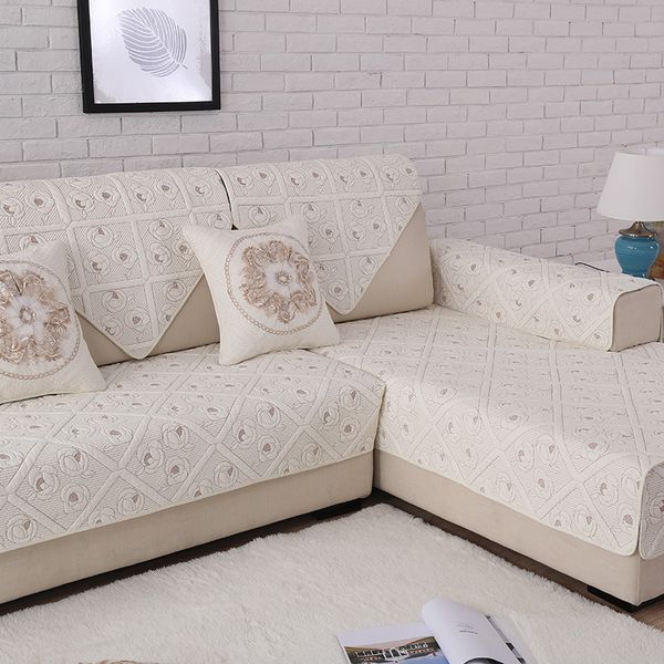 quilted sectional corner cotton sofa cover set double-sided embroidery furniture covers for couches housse canape moderne
quilted sectional corner cotton sofa cover set double-sided embroidery furniture covers for couches housse canape moderne