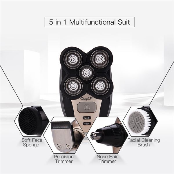 5 in 1 multifunctional shaver waterproof rechargeable beard haircut hair clipper cutter nose ear trimmer face cleaning brush
5 in 1 multifunctional shaver waterproof rechargeable beard haircut hair clipper cutter nose ear trimmer face cleaning brush