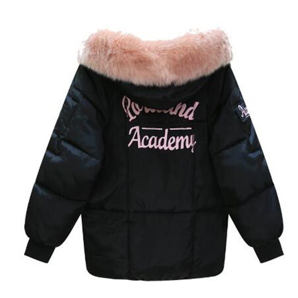 2018 winter coat women factory direct fall women's short warm padded cotton clothing korean down jacket, Black
2018 winter coat women factory direct fall women's short warm padded cotton clothing korean down jacket, Black