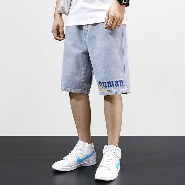 мода новый дизайнер короткие джинсы мужчины light blue вышивка лето denim шорты hombre streetwear хип-хоп джинсы шорты мужчин
мода новый дизайнер короткие джинсы мужчины light blue вышивка лето denim шорты hombre streetwear хип-хоп джинсы шорты мужчин
