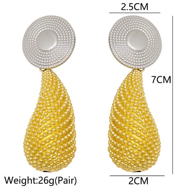 ch-708 big copper african earrings for women statement gold metal earrings trendy fashion jewelry, Golden;silver
ch-708 big copper african earrings for women statement gold metal earrings trendy fashion jewelry, Golden;silver