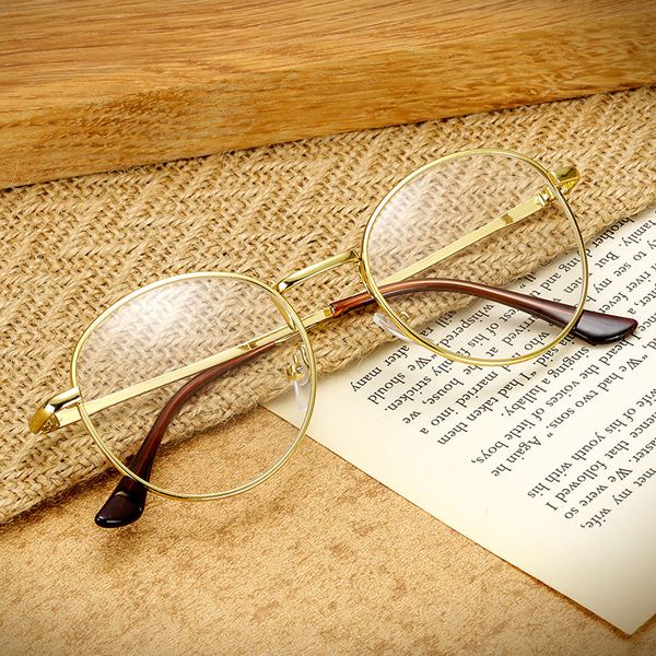 2019 retro vintage glasses frame men and women fashion brand designer round glasses metal black gold silver grey frame
2019 retro vintage glasses frame men and women fashion brand designer round glasses metal black gold silver grey frame