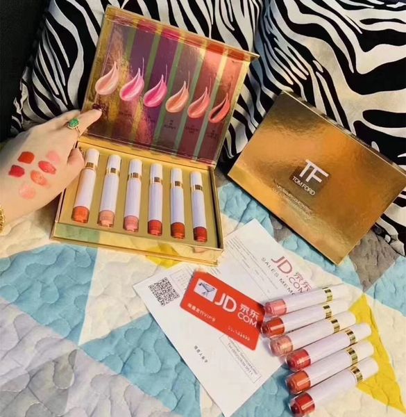 6pcs=1set Tom & Ford Matte Liquid Lipstick rouge a levre Beauty Makeup lip Gloss Lipgloss Maquillage de marque Set
6pcs=1set Tom & Ford Matte Liquid Lipstick rouge a levre Beauty Makeup lip Gloss Lipgloss Maquillage de marque Set