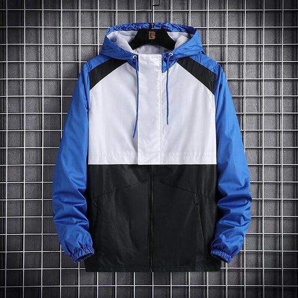 men's designer jackets blue black white patchwork regular breather waterproof casual jackets school clothing, Black;brown
men's designer jackets blue black white patchwork regular breather waterproof casual jackets school clothing, Black;brown