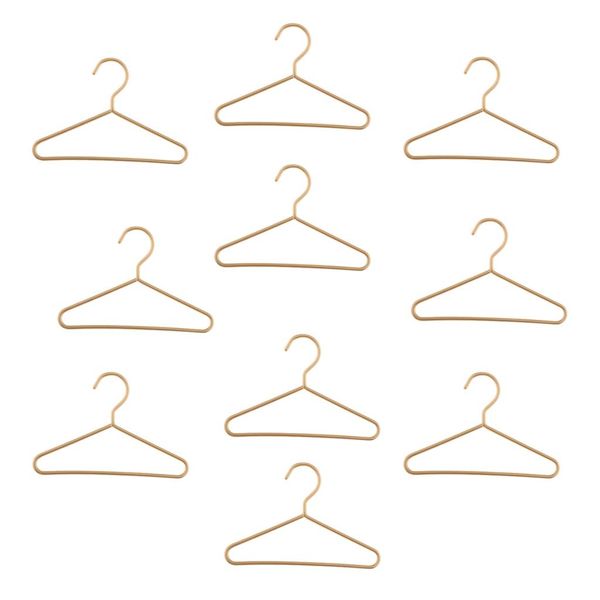 10 pieces 1/6 dollhouse miniature golden clothes hanger model for bjd dolls
10 pieces 1/6 dollhouse miniature golden clothes hanger model for bjd dolls