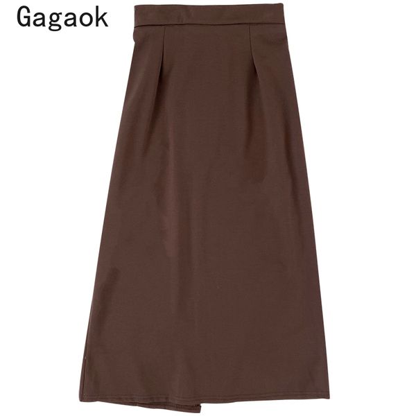 gagaok women vintage a-line skirt 2020 spring autumn new solid empire knee-length casual simple wild female fashion skirts, Black
gagaok women vintage a-line skirt 2020 spring autumn new solid empire knee-length casual simple wild female fashion skirts, Black