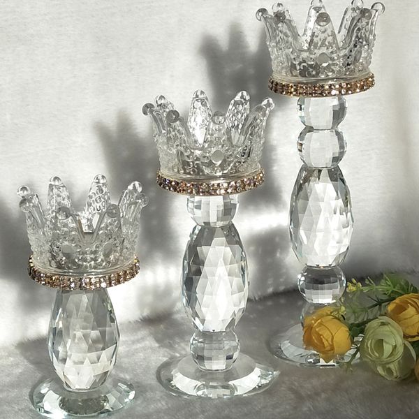 crown candlestick candle holder transparent glass crystal wedding home decor big tealight candle stand
crown candlestick candle holder transparent glass crystal wedding home decor big tealight candle stand