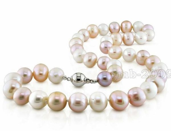 fine new8.5- 9.5mm natural white pink purple akoya freshwater pearl necklace 18inches, Silver
fine new8.5- 9.5mm natural white pink purple akoya freshwater pearl necklace 18inches, Silver