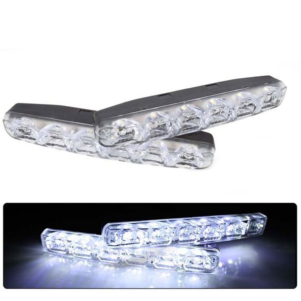 drl car daytime running lights 6 led auto fog driving lamps super white bright led light
drl car daytime running lights 6 led auto fog driving lamps super white bright led light