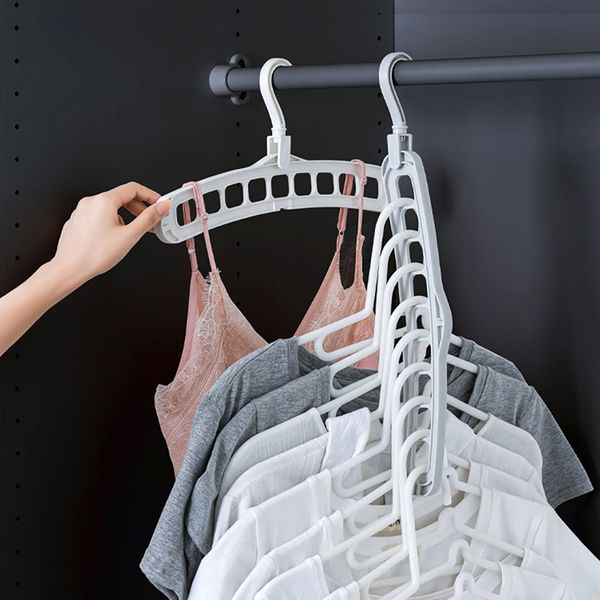 multi-functional magic hanger storage folding student dormitory home use space saving nine holes hanging clothes creativity ties pants racks
multi-functional magic hanger storage folding student dormitory home use space saving nine holes hanging clothes creativity ties pants racks