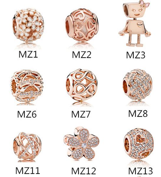 authentic 925 sterling silver fits pandora bracelet beads rose gold charms for european snake charm chain necklace fashion diy jewelry, Black
authentic 925 sterling silver fits pandora bracelet beads rose gold charms for european snake charm chain necklace fashion diy jewelry, Black