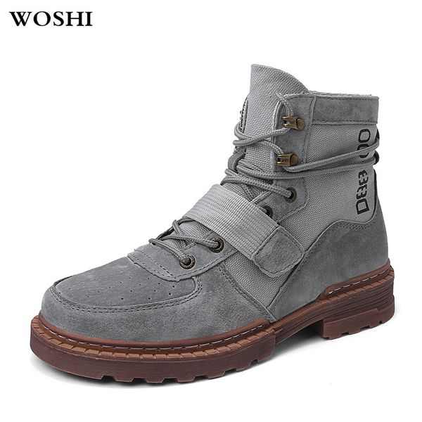 men boots fashion men ankle boots spring autumn casual shoes outdoor working tenis masculino adulto k4, Black
men boots fashion men ankle boots spring autumn casual shoes outdoor working tenis masculino adulto k4, Black