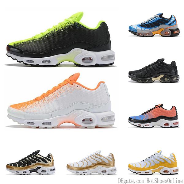2019 tn mercurial plus men running shoes volt black white rainbow green gold blue fashion mens trainers breathable sports sneakers
2019 tn mercurial plus men running shoes volt black white rainbow green gold blue fashion mens trainers breathable sports sneakers
