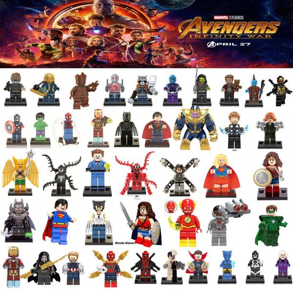 Building block puzzle uper hero marvel toy captain america deadpool batman thano hulk ironman uperman piderman ironman mini figure
Building block puzzle uper hero marvel toy captain america deadpool batman thano hulk ironman uperman piderman ironman mini figure
