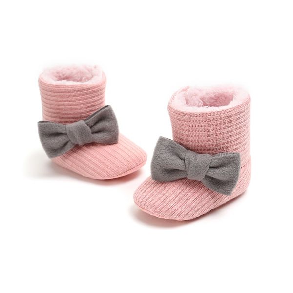 cute big bow knit wool plus velvet warm boots baby boots winter new baby girl, Black;grey
cute big bow knit wool plus velvet warm boots baby boots winter new baby girl, Black;grey