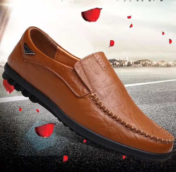 male fashion oxford business men genuine leather soft casual breathable men's flats shoes chaussures hommes en cuir, Black
male fashion oxford business men genuine leather soft casual breathable men's flats shoes chaussures hommes en cuir, Black