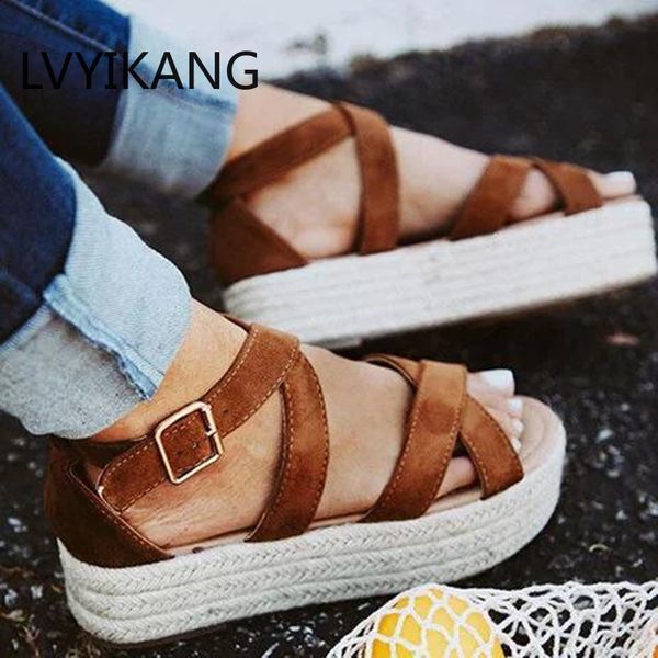 flat sandals women shoes fashion shallow buckle platform sandals female 2020 leopard casual women's summer shoes plus size, Black
flat sandals women shoes fashion shallow buckle platform sandals female 2020 leopard casual women's summer shoes plus size, Black