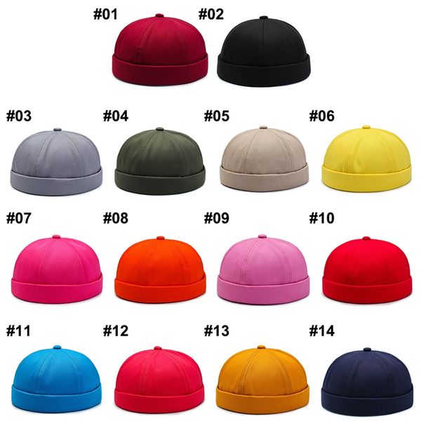 men women beanie brimless portable adjustable retro skullcap hip hop hat skull cap ale, Black
men women beanie brimless portable adjustable retro skullcap hip hop hat skull cap ale, Black