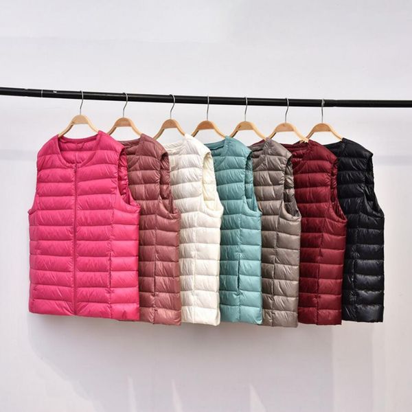 2019 womens down vest thin section duck down jackets sleeveless autumn winter waistcoat warm vest r1449, Black
2019 womens down vest thin section duck down jackets sleeveless autumn winter waistcoat warm vest r1449, Black