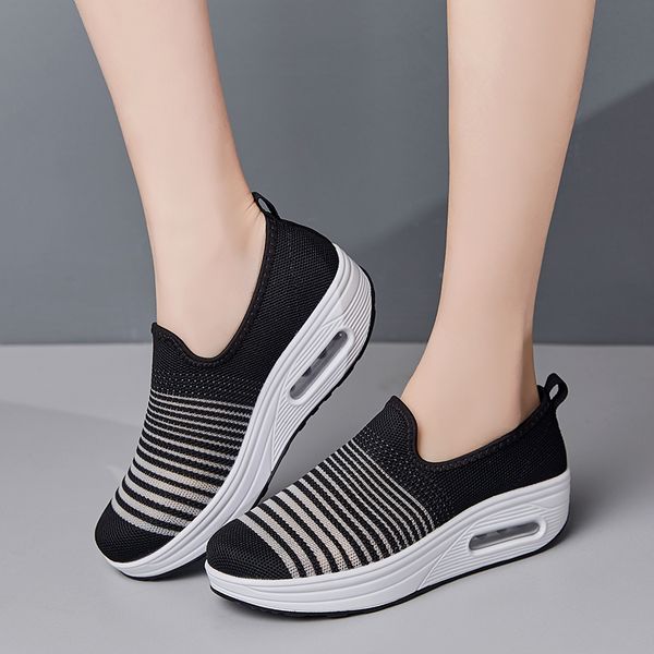 women platform shoes flats woman casual sneakers tenis feminino leisure wear easy loafers slip on shoes ladies zapatos de mujer, Black
women platform shoes flats woman casual sneakers tenis feminino leisure wear easy loafers slip on shoes ladies zapatos de mujer, Black