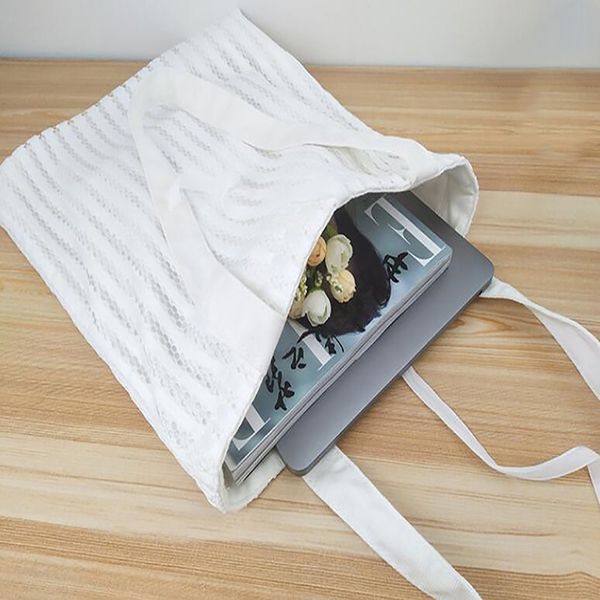 portable hollow beach mesh bag shopper book bag lace bags shoulder capacity shopping bags breathable handheld mesh
portable hollow beach mesh bag shopper book bag lace bags shoulder capacity shopping bags breathable handheld mesh