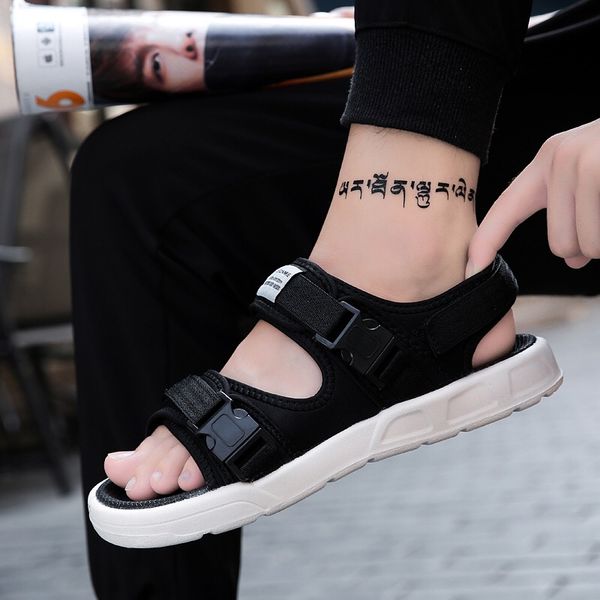 2019 new country tap summer sandals men's beach sandals korean student shoes vietnam beach non-slip breaze sandals, Black
2019 new country tap summer sandals men's beach sandals korean student shoes vietnam beach non-slip breaze sandals, Black