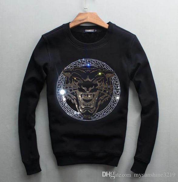 men luxury diamond design thicken warm sweatshirts fashion men funny brand cotton and sweatshirts, Black
men luxury diamond design thicken warm sweatshirts fashion men funny brand cotton and sweatshirts, Black
