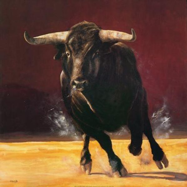 handpainted & hd print modern abstract animal art oil painting spanish bull on canvas wall art home deco a188
handpainted & hd print modern abstract animal art oil painting spanish bull on canvas wall art home deco a188