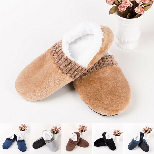 new 2019 men soft breathable slippers anti-slip indoor winter warm thick plush slippers solid color shoes male (40-45, Black
new 2019 men soft breathable slippers anti-slip indoor winter warm thick plush slippers solid color shoes male (40-45, Black