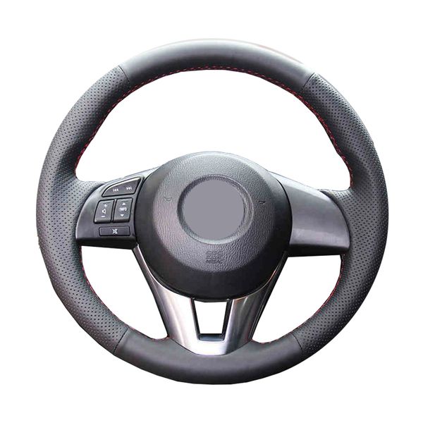 diy genuine leather car steering wheel cover for 3 axela 2013-2016 6 atenza 2014-2017 2 2015-2017 / protect
diy genuine leather car steering wheel cover for 3 axela 2013-2016 6 atenza 2014-2017 2 2015-2017 / protect
