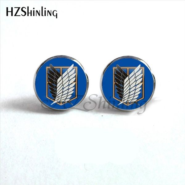 2019 attack on titan earrings wings of om ear stud bright earrings jewelry glass cabochon earrings handmade hz4 nes-0057, Golden;silver
2019 attack on titan earrings wings of om ear stud bright earrings jewelry glass cabochon earrings handmade hz4 nes-0057, Golden;silver