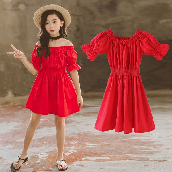 summer little girl off-shoulder dresses red black children clothing3-12year 2020 new kids costumes for baby girls princess dress, Red;yellow
summer little girl off-shoulder dresses red black children clothing3-12year 2020 new kids costumes for baby girls princess dress, Red;yellow