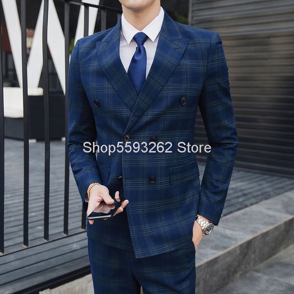 men's suits & blazers men suit autumn three-piece set slim fit occupation business positive pack man tuan groom marriage dress, White;black
men's suits & blazers men suit autumn three-piece set slim fit occupation business positive pack man tuan groom marriage dress, White;black