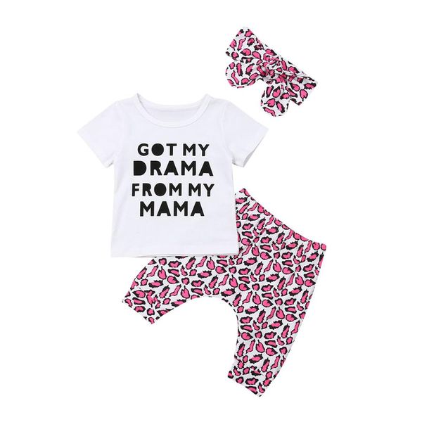 new fashion 3pcs toddler kids baby girl infant clothing set short sleeve print letter leopard print pants outfit 0-24m
new fashion 3pcs toddler kids baby girl infant clothing set short sleeve print letter leopard print pants outfit 0-24m