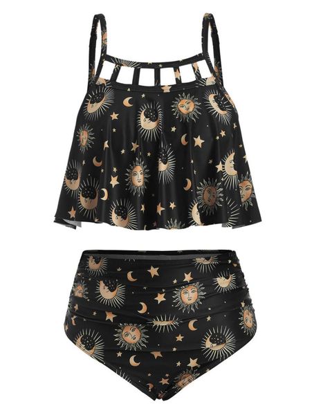 wipalo plus size sun moons print ruffle tankini set large size 5xl two piece cut out swimsuit women beach swimwear 2019
wipalo plus size sun moons print ruffle tankini set large size 5xl two piece cut out swimsuit women beach swimwear 2019