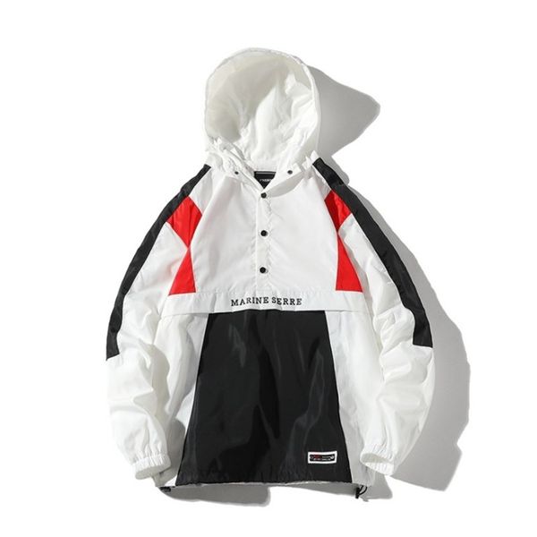 patchwork black pullover jacket fashion tracksuit casual coat men windbreaker hip hop streetwear hooded jackets men, Black;brown
patchwork black pullover jacket fashion tracksuit casual coat men windbreaker hip hop streetwear hooded jackets men, Black;brown