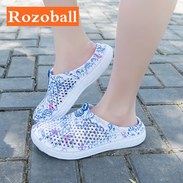 summer women beach sandals flower design hole shoes female shoes fashion half-slippers women slipper dropshipping rozoball, Black
summer women beach sandals flower design hole shoes female shoes fashion half-slippers women slipper dropshipping rozoball, Black