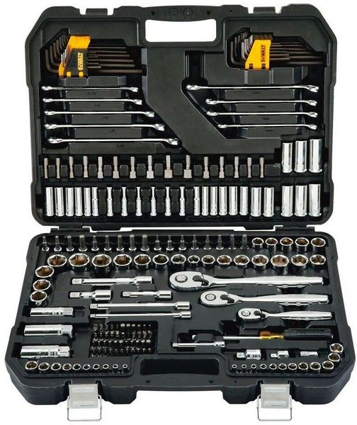 Dewalt drive ratchet ocket wrench hex key bit mechanic tool et 200 piece
Dewalt drive ratchet ocket wrench hex key bit mechanic tool et 200 piece