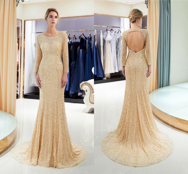 fashion elegant round collar long sleeves mermaid heavy beading tulle long party formal evening dresses women night prom party gown hy4268, Black;red
fashion elegant round collar long sleeves mermaid heavy beading tulle long party formal evening dresses women night prom party gown hy4268, Black;red
