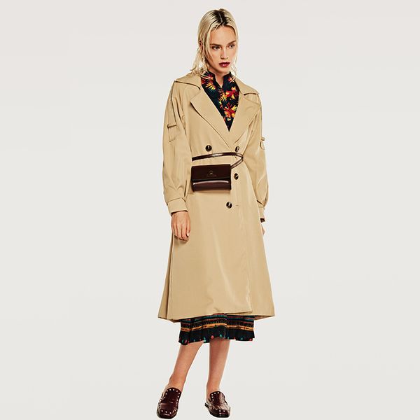 2019 autumn new style women's mid-length trench coat wholesale european and american-style slim fit fold-down collar women's tre, Black
2019 autumn new style women's mid-length trench coat wholesale european and american-style slim fit fold-down collar women's tre, Black