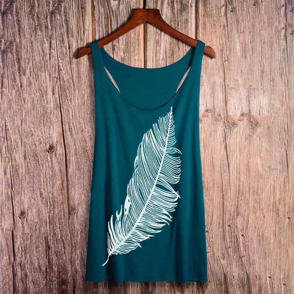 feather printed tank plus size women summer loose sleeveless vest sports fitness tanks female camiseta tirantes, White
feather printed tank plus size women summer loose sleeveless vest sports fitness tanks female camiseta tirantes, White