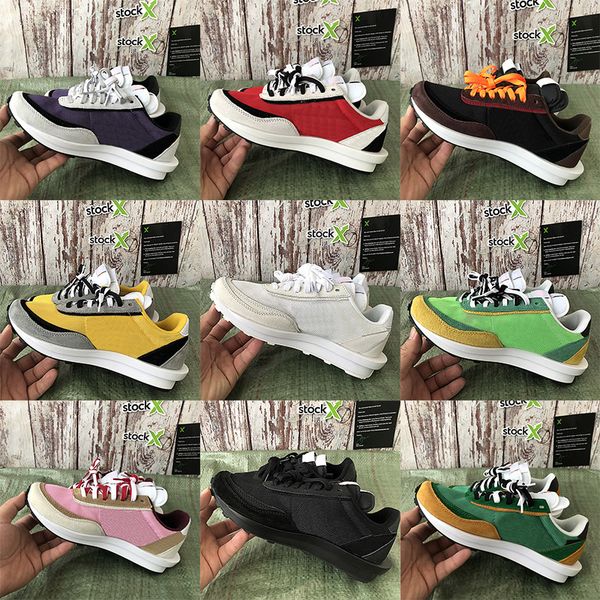 2020 new ld waffle x sacai casual shoes men womrn designer shoes travis scotts pine green black nylon trainers grey multi sneakers
2020 new ld waffle x sacai casual shoes men womrn designer shoes travis scotts pine green black nylon trainers grey multi sneakers