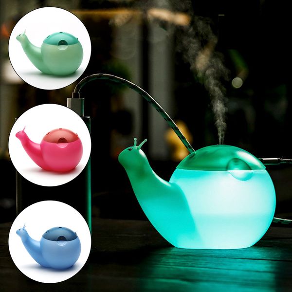 creative snail car humidifier 550ml large capacity ultrasonic aroma oil diffuser mini usb colorful night light spray humidifier
creative snail car humidifier 550ml large capacity ultrasonic aroma oil diffuser mini usb colorful night light spray humidifier