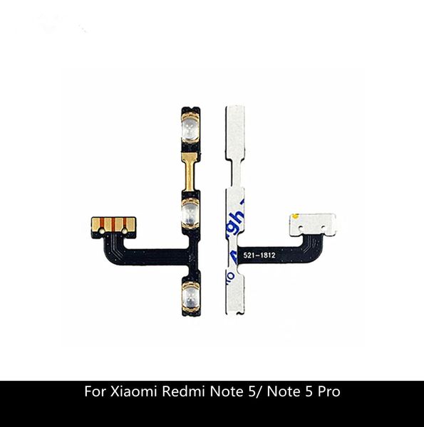 for xiaomi redmi note 5 power volume side key button flex cable on off switch flex cable for xiaomi redmi note 5 pro replacement